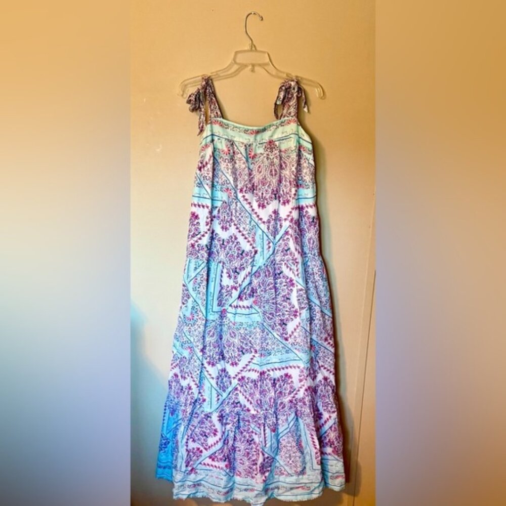 Crown & Ivy Sleeveless Tiered Dress - XL
